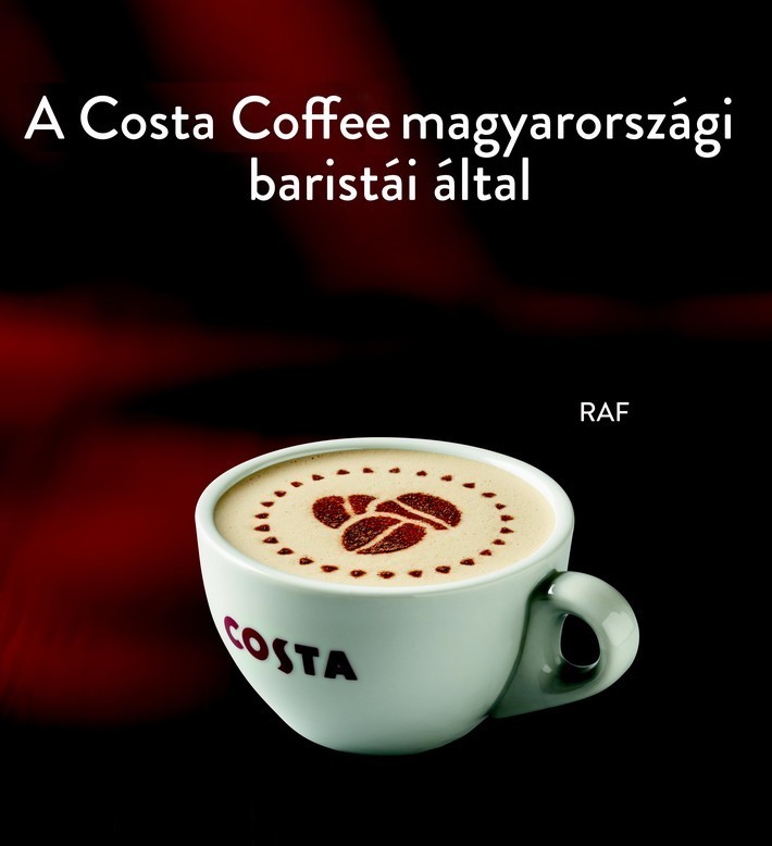 costa coffe kávé baristák készítése által